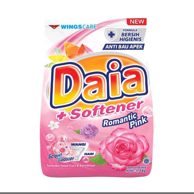 DAIA Deterjen bubuk 1.7kg (Random)