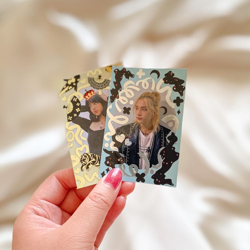 

silver and gold confetti - sticker set / stiker sheet for journaling, polcos, decoration, etc