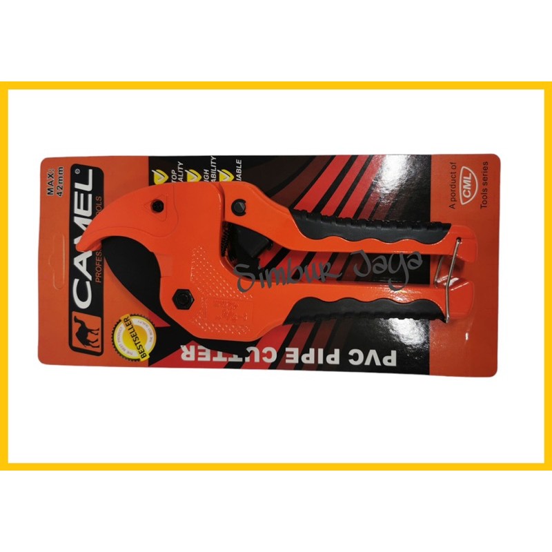 

Gunting Pipa Camel Gunting Pipa Pvc 42mm Gunting Paralon /Gunting Potong Pipa Camel