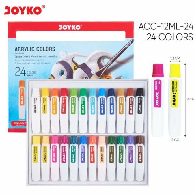 

BAYAR DITEMPAT Cat acrylic/akrilik Titi 24 warna/CAT AKRILIK SET/CAT AKRILIK SET 24 WARNA/CAT AKRILIK PASTEL/CAT AIR/CAT AIR LUKIS SET/CAT AIR GIOTTO/KUAS LUKIS 1 SET/KUAS LUKIS KECIL/KUAS LUKIS LENGKAP/KANVAS LUKIS/KANVAS LUKIS SKETSA/KANVAS LUKIS