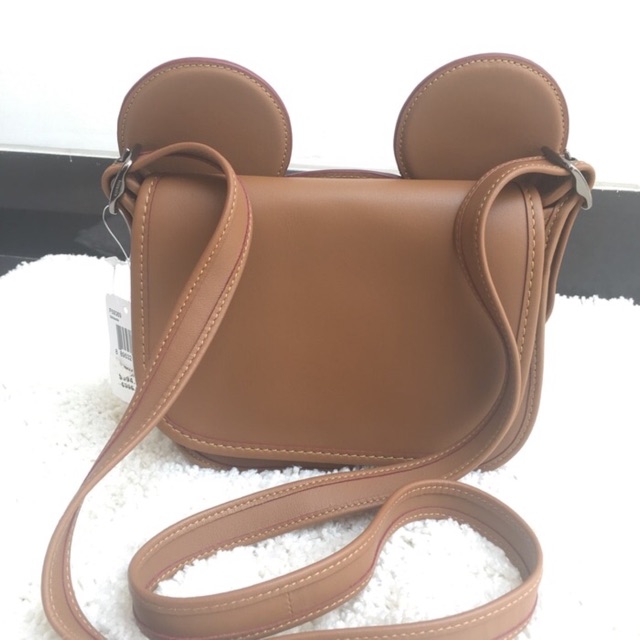 Coach patricia saddle ear mickey disney