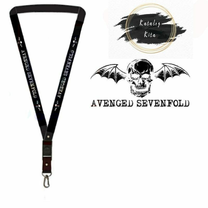 

Lanyard AVENGED SEVENFOLD tali lanyard BAND gantungan kunci name tag id card kartu nama / tali lanyard gantungan leher