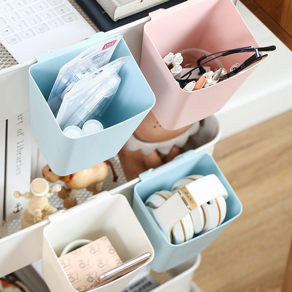 Solighter Keranjang Gantung Mini Storage Basket Storage Bucket Alat Tulis Kantor Perhiasan Kosmetik Wadah Dapur