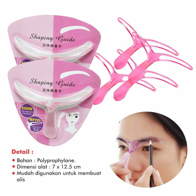 hokkiterus21⭐⭐⭐⭐⭐ EYEBROW POWDER bedak alis cetakan alis instan powder eyebrow stamp alis magic eyebrow hairline contouring powder E002 Natural brown