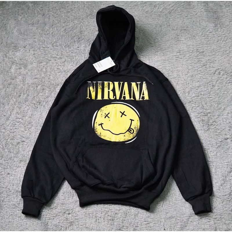 HODDIE H&M NIRVANA BLACK | OUTERWARE | SWEATER