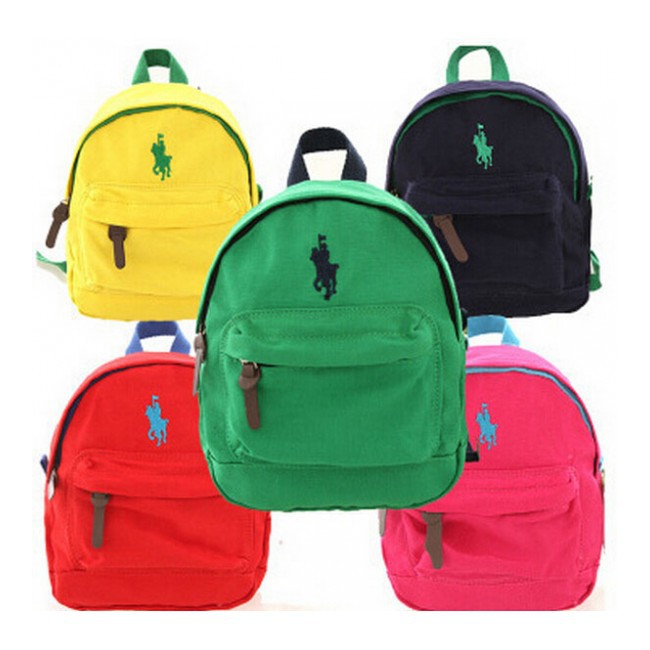 Tas ransel / Tas sekolah /  Toddler Polo Canvas Bag Pack