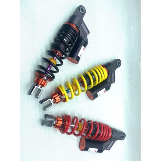 (PROMO) Shockbreaker Tabung Showa New As Rainbow 310mm &amp; 330mm , Mio, Vario 110, 125, 150, Scoopy, Xeon, Fino, Spacy, Skydrive, Spin, Nex, Soul, M3, GT125, Xride, Dll , Shock Tabung Showa KTC RCB