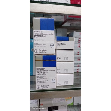obat asma inhaler Brotec 100 per boc