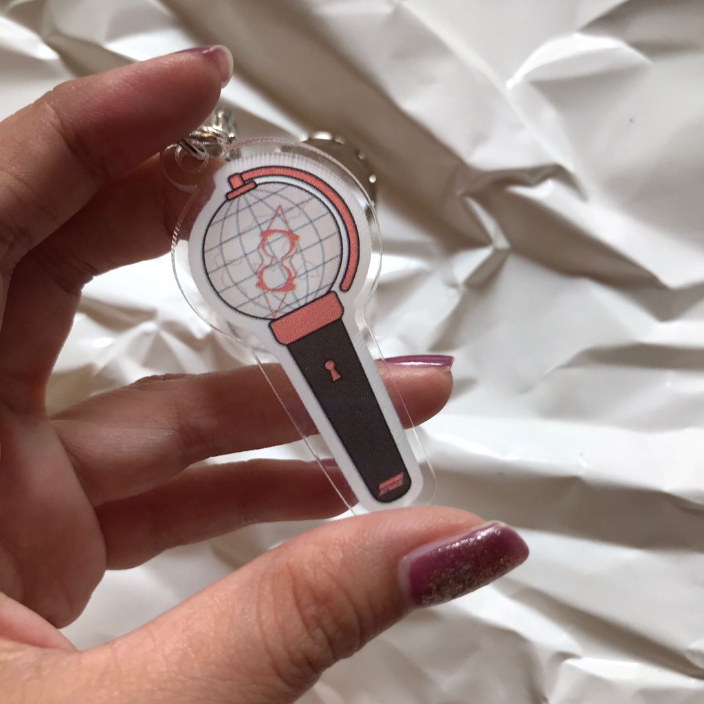 [ ready stock ] ganci bong ateez , mini lightstick lightiny
