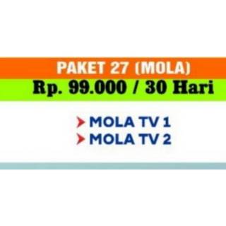 [HARGA PROMO] VOUCHER MATRIX TV MOLA TV DAN NEX PARABOLA