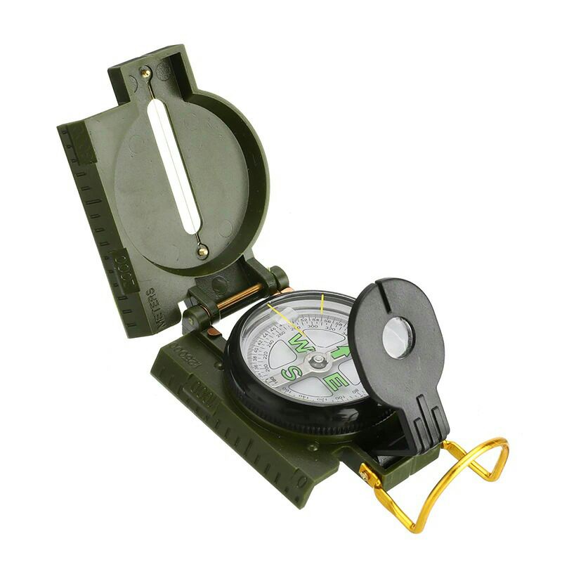 forfar Kompas Militer Portable Lipat Metal F01