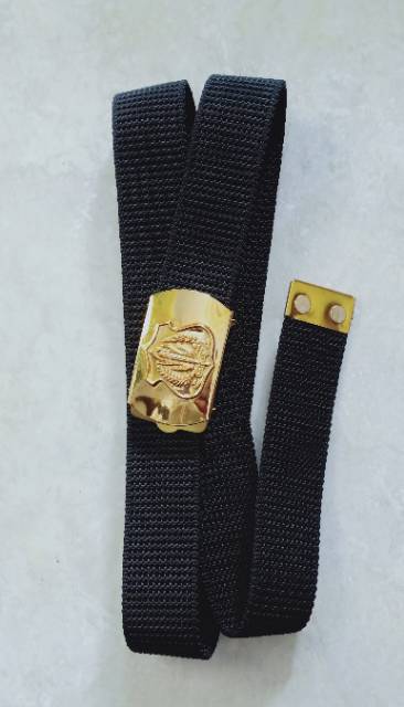 Sabuk Kopel PDH Berbagai Instansi Nylon Ikat pinggang Security Satpam Pol PP TNI Dishub Polri Damkar Pria Non Motif - SN02