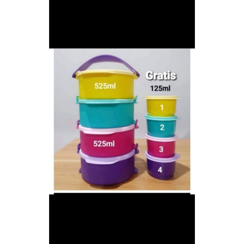 Tupperware Small Click To Go Round