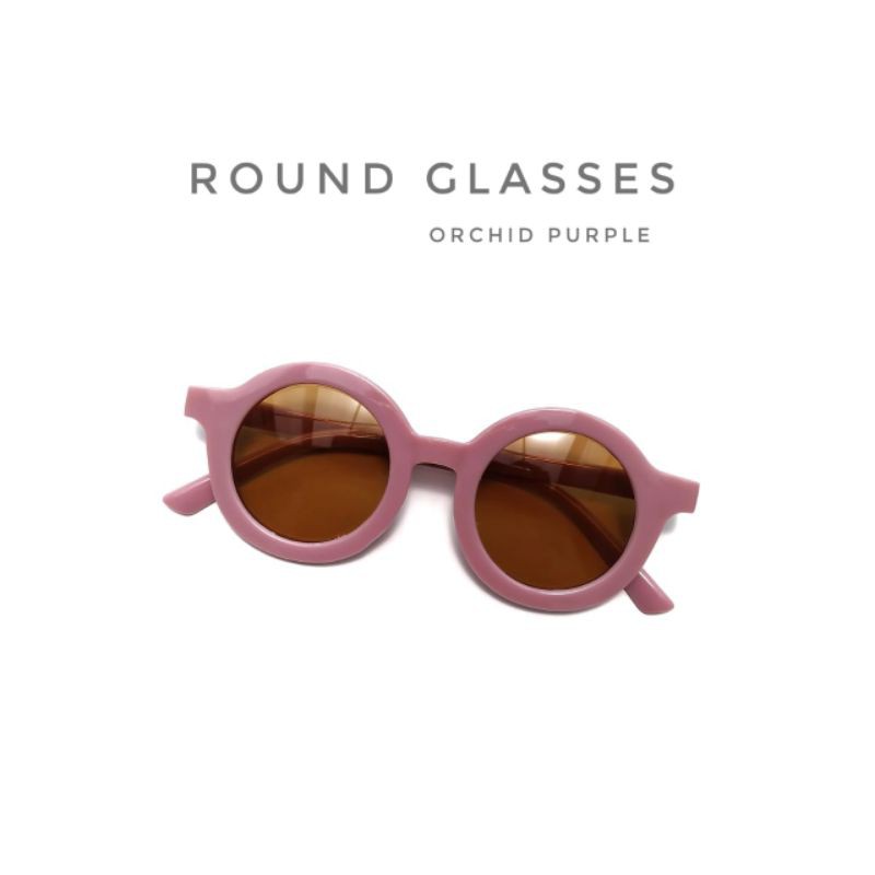 Kacamata anak | kacamata baby | around sunglasess | kacamata kekinian-Orchid purple