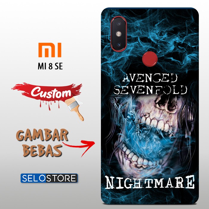 Casing Hardcase Xiaomi Mi 8 SE Custom