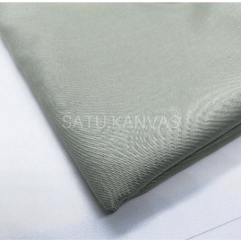 Kain TOYOBO murah royal mix ( 20 warna )-Cream Green