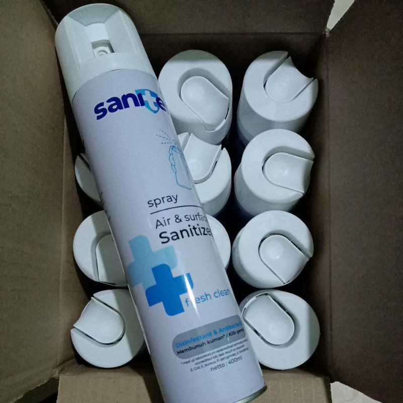 Saniter sanitizer spray 400 ml 12 pcs/DUS