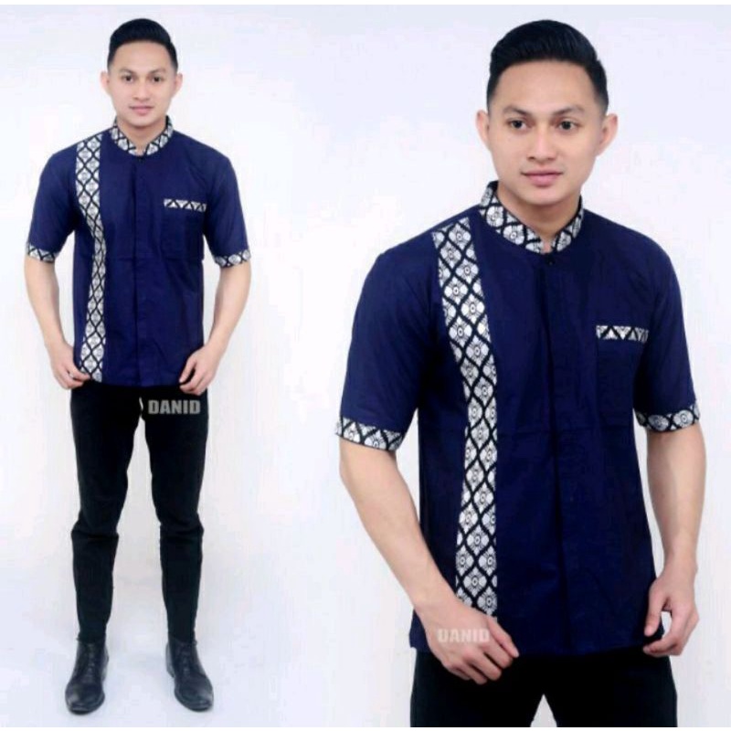 Baju Muslim Pria / Baju Koko Terbaru 2024 Size M, L, XL