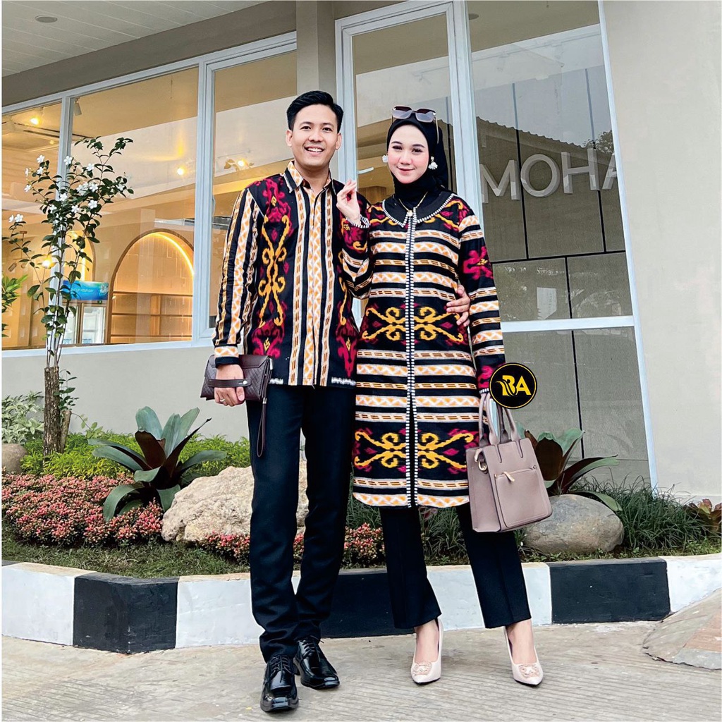 KEMEJA PRIA TANGAN PANJANG MOTIF KEREN 2022 BAJU BATIK PRIA LENGAN PANJANG ANAK MUDA ORI KEMEJA BATI