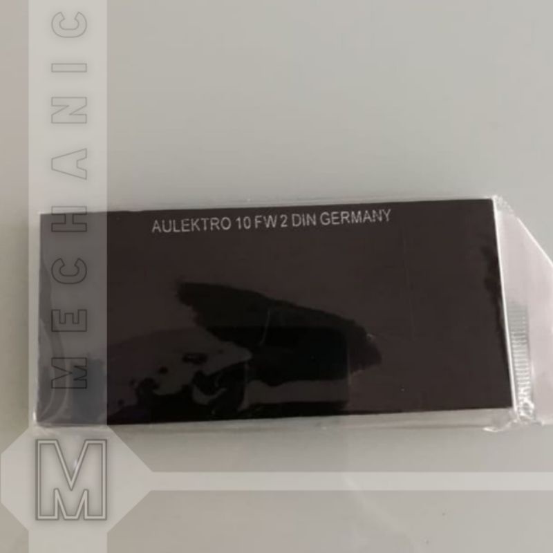 kaca las warna hitam No 9 kaca kedok las warna hitam