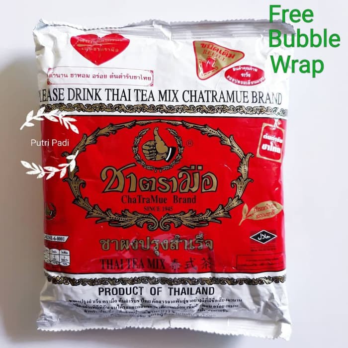 

Thai Tea Mix Chatramue 400gr