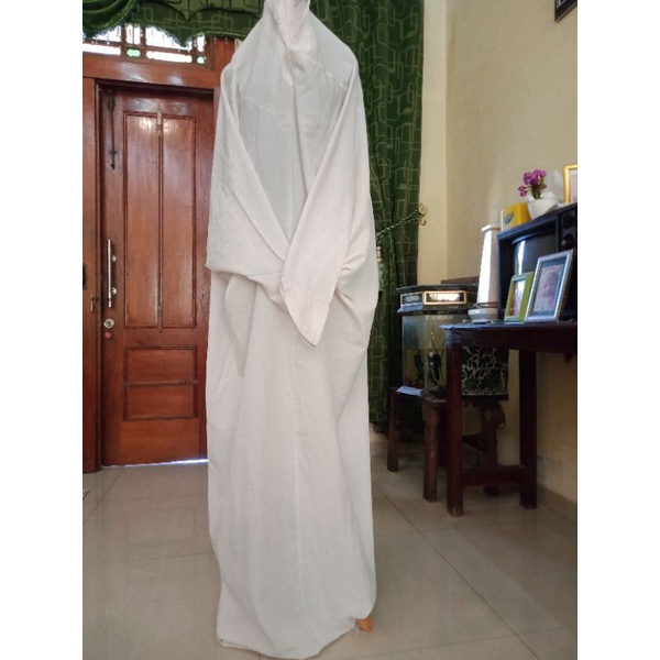 mukena dewasa terusan preloved