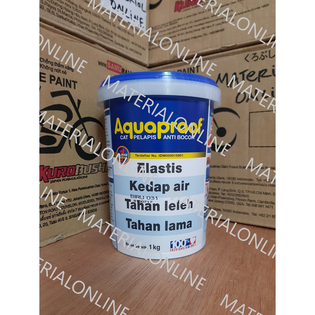  Aquaproof 1Kg 1 Kg Kaleng Cat Pelapis Anti Bocor 
