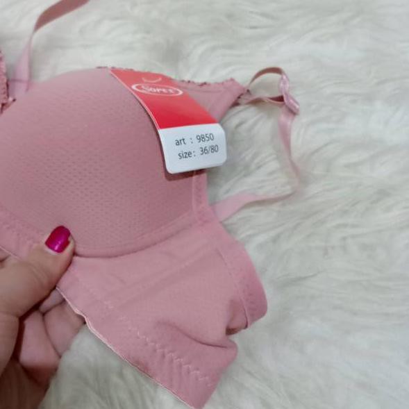 ™ HOT ITEM  BRA BH SOREX BUSA TANPA KAWAT 9850 ☟