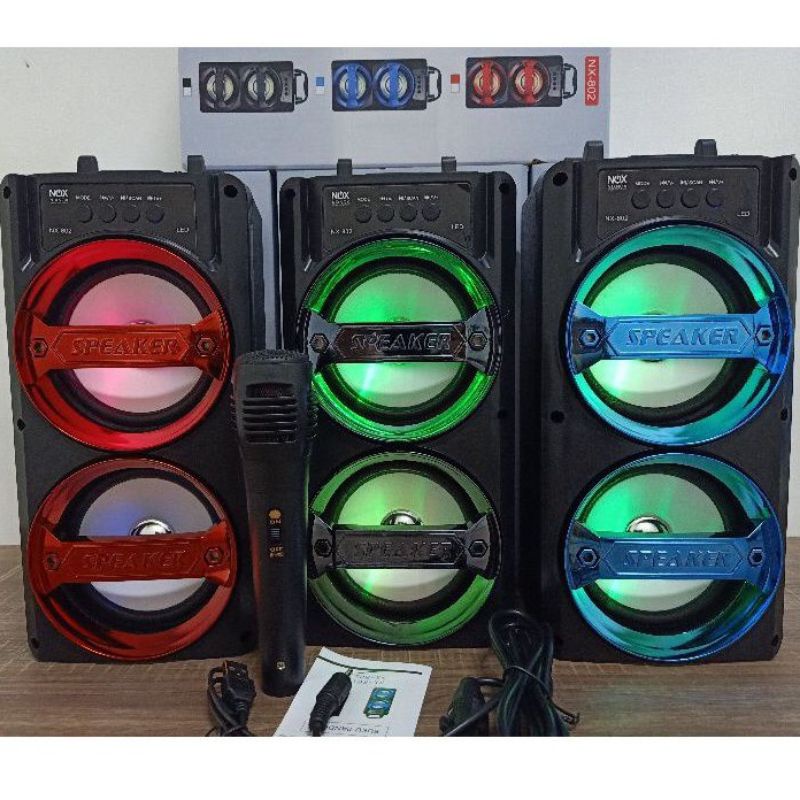 SPEAKER BLUETOOTH KARAOKE NIXNOX NX-801 PLUS MICROPHONE SPEAKER SUPERBASS#speaker#speakerbluetooth#speakerbluetoothmurah