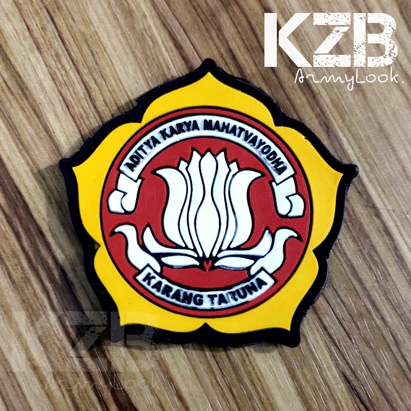 Patch Rubber Velcro KARANG TARUNA-ADITYA KARYA MAHATVAYHODA