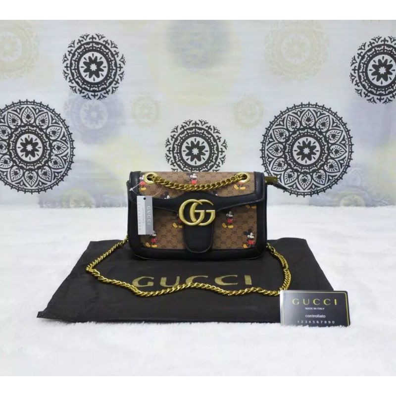 Tas Gucci Marmount mickey slingbag