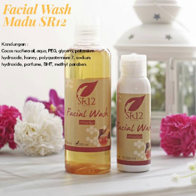 Facial Wash Madu SR12