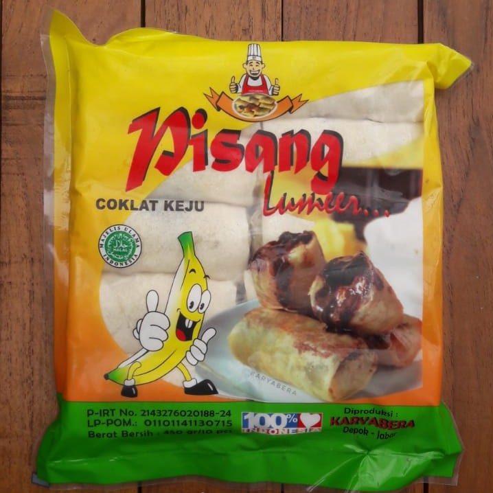 

Pisang Lumer Coklat Keju