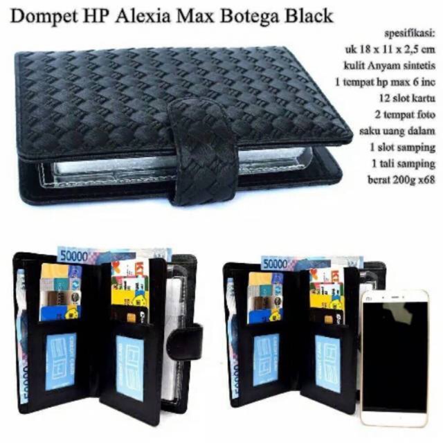 Dompet HP Dan Kartu ALEXIA MAX BOTEGA DNA Wallet HPO Murah