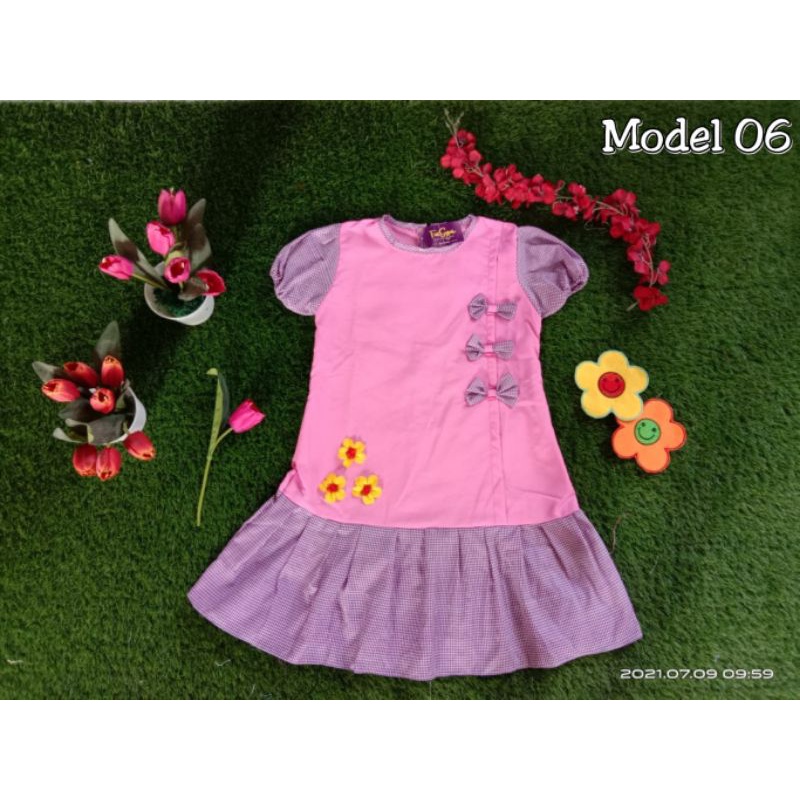 baju anak •• BAJU ANAK MODEL 06 •• pakaian anak lengan pendek •• dress anak