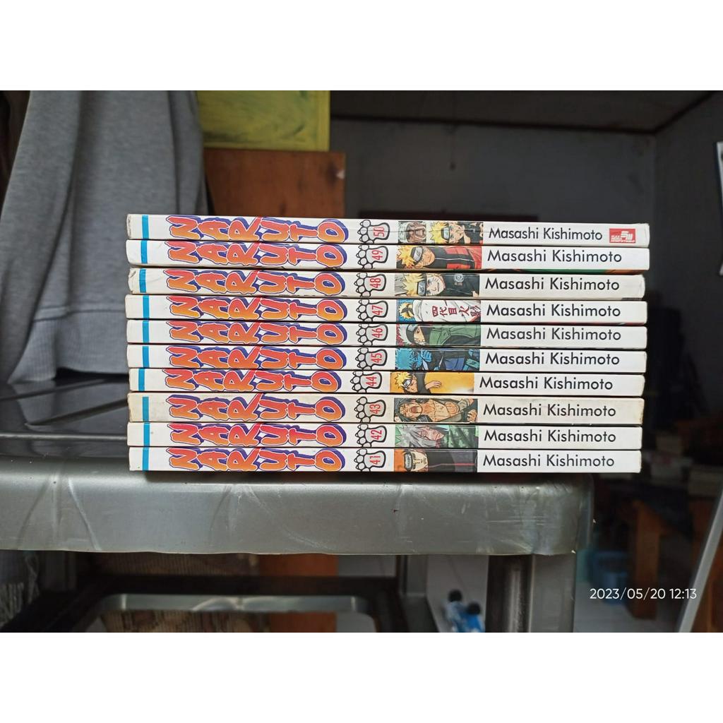 Komik Naruto Vol.41-50 Set