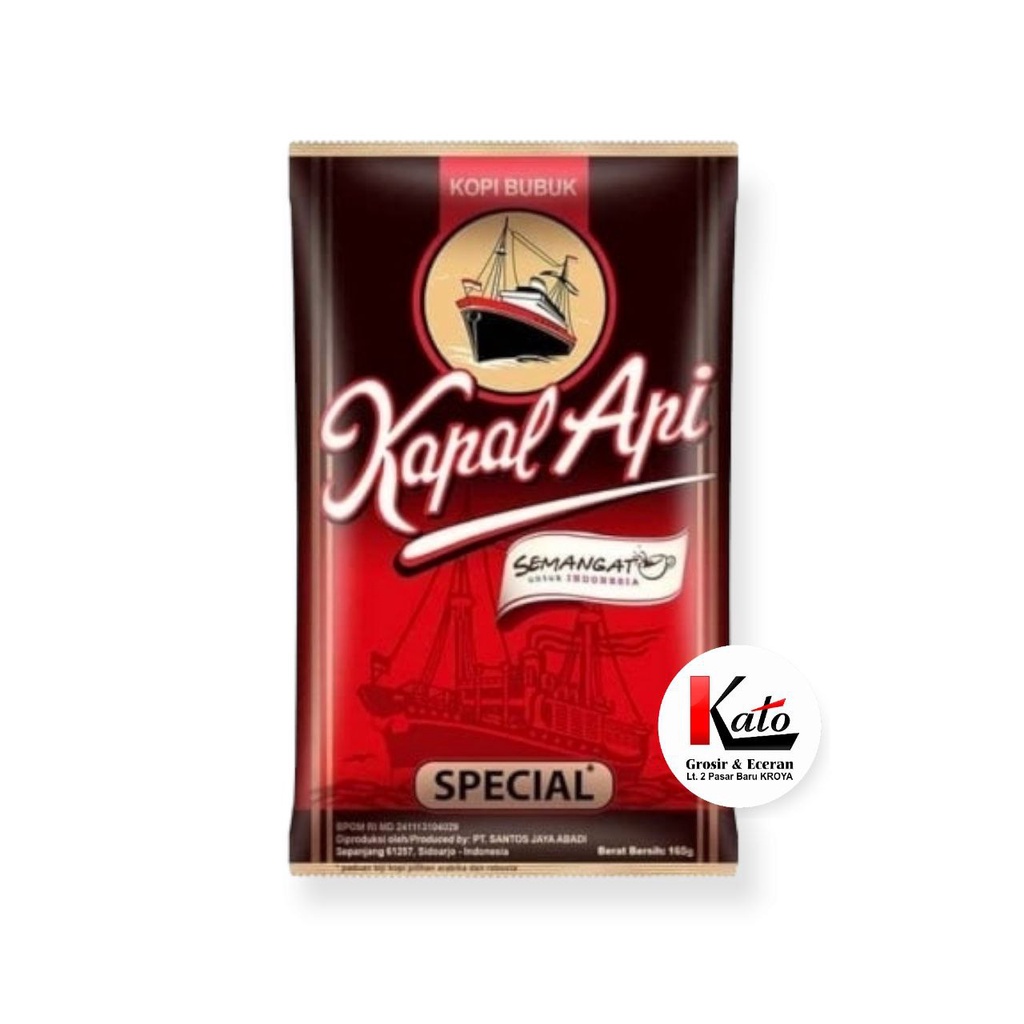 

Kapal Api Kopi Bubuk Special 160gr Kopi Bubuk Special