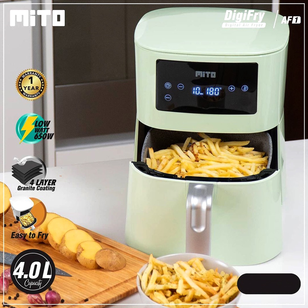 Air Fryer AF-1 Digital Mito - alat masak praktis serbaguna