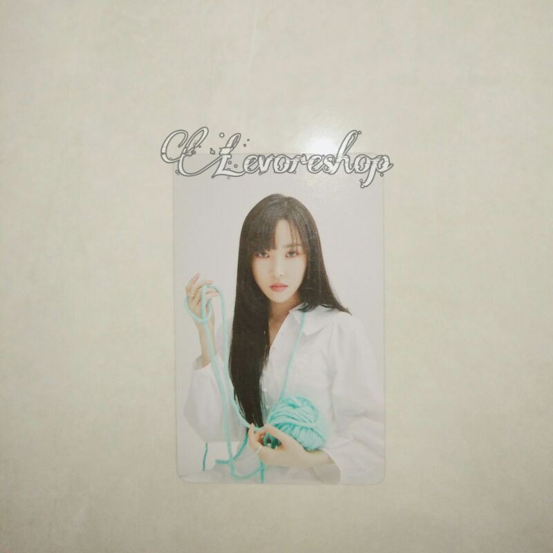 PC Photocard Benefit Synnara Yuju Gfriend Album Labyrinth