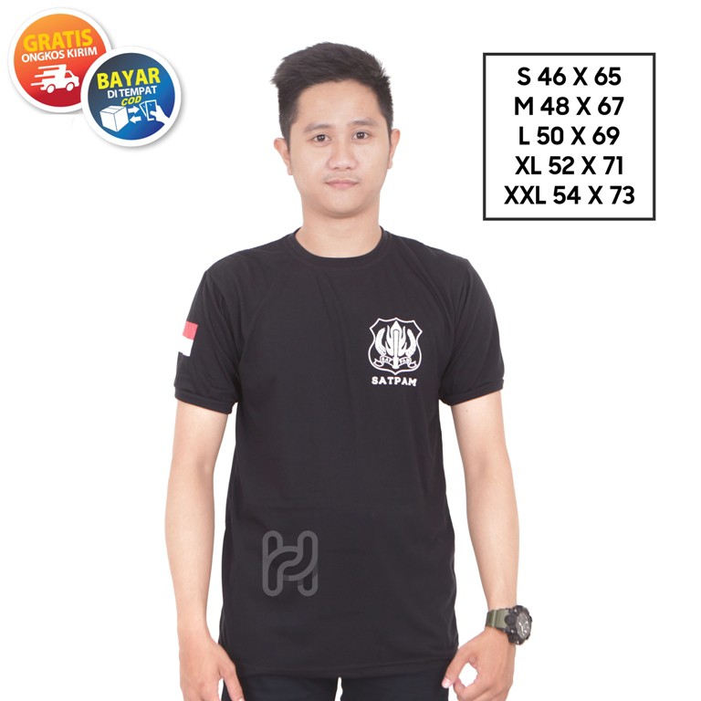 Kaos Security Kaos Dalam Satpam Kaos Satpam Terbaru Warna Cream Hitam Coklat Kaos Dalam Security SatpamTerbaru Kaos Security