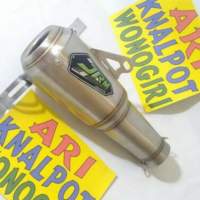 TABUNG ATAU SLENCER KNALPOT  JRM  KNALPOT JRM ONLY KNALPOT JRM KNALPOT RACING JRM