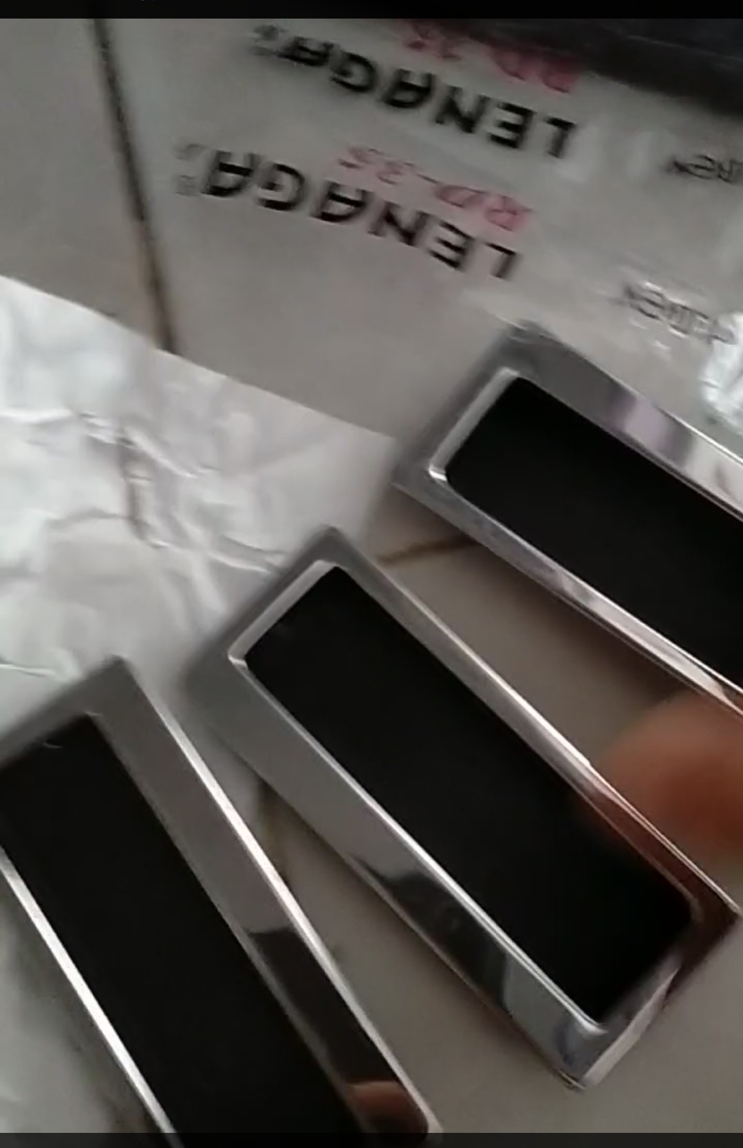 Handle Tarikam Tanam Pintu Sliding Kombinasi Diamond