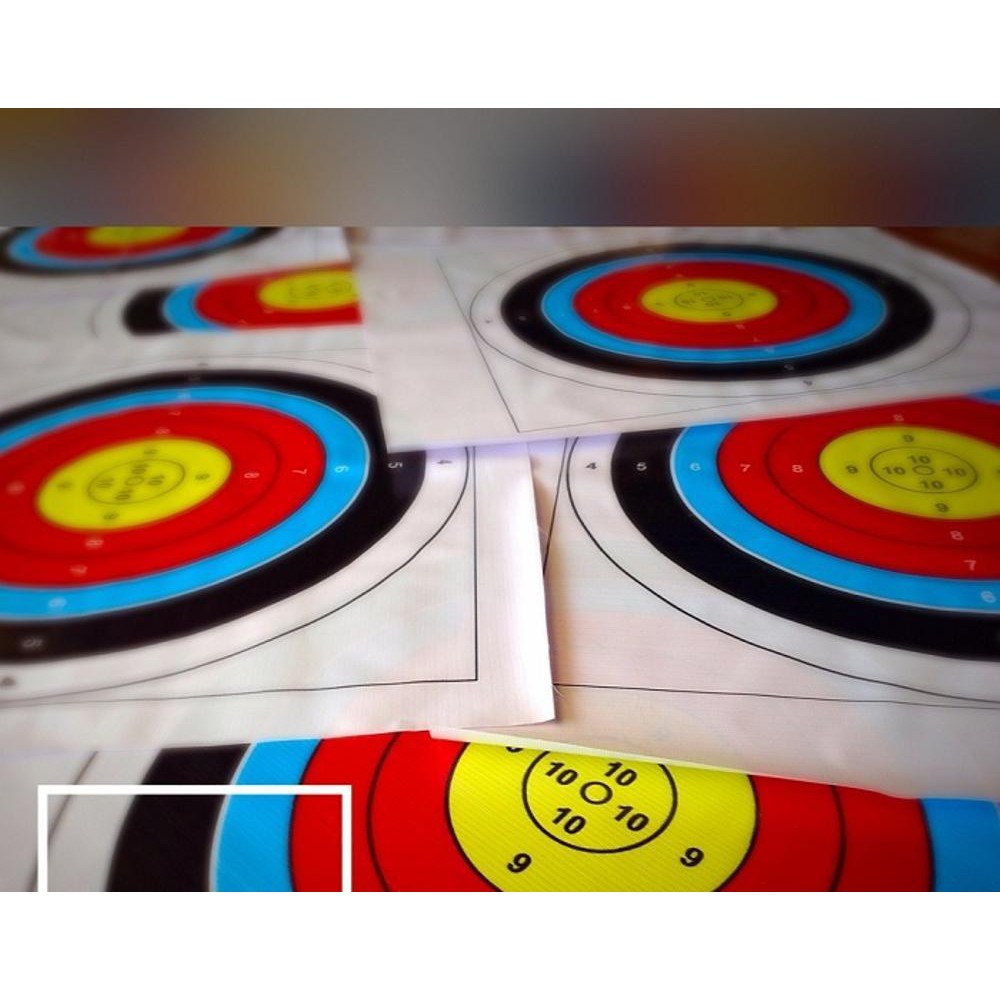 Face target atau target panahan atau sasaran panah