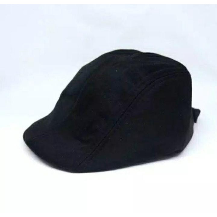 Topi Kodok / Topi Patino / Flat Cap / Topi Gaul / Topi Pelukis / Topi Pet