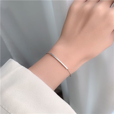 Gelang Wanita Model Korea Simple Clover Kristal untuk Hadiah-#7