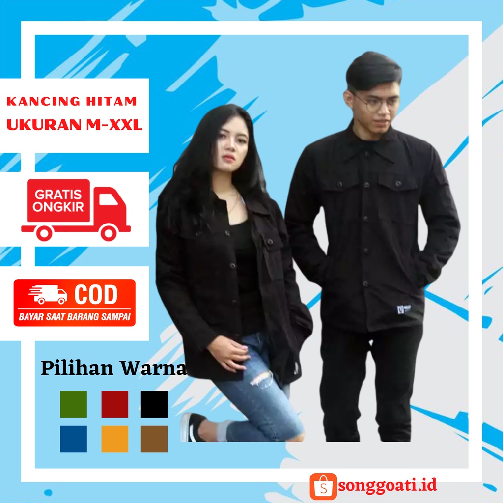 JAKET SEMI PARKA / JAKET COUPLE / JAKET KEREN / JAKET COUPLE PASANGAN