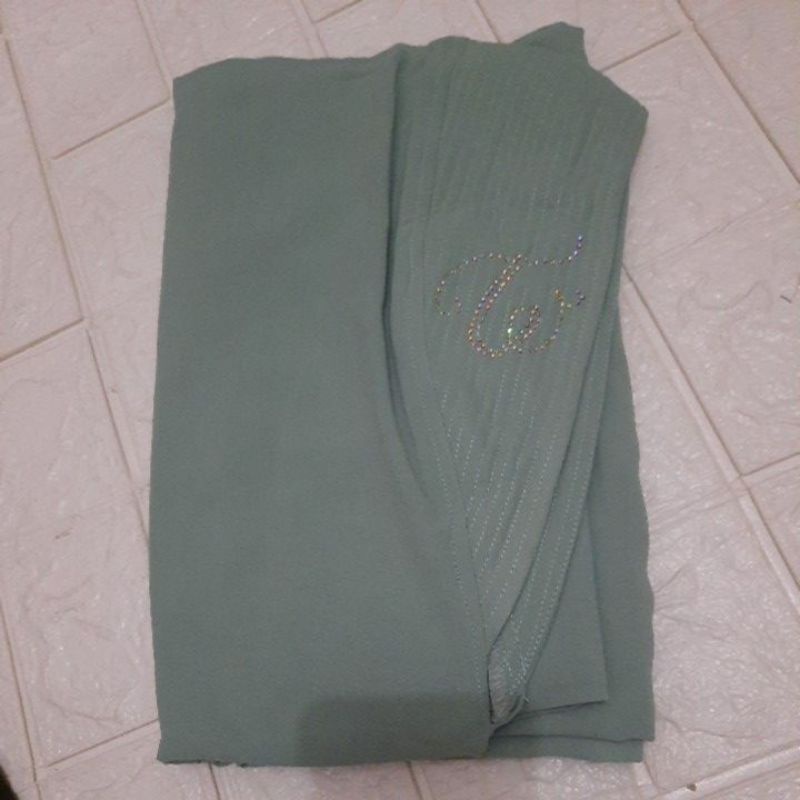 Thewa//Khimar Bening Ori Thewa-Hijau mint