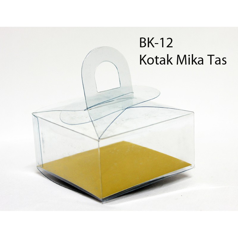 

Kotak Mika Tas 8x8x4 cm BK 12 pk 10