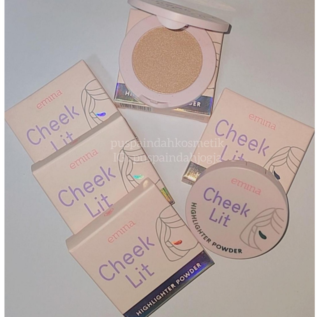 EMINA CHEEK LIT HIGHLIGHTER POWDER NUDESPARKLE 3.8gr