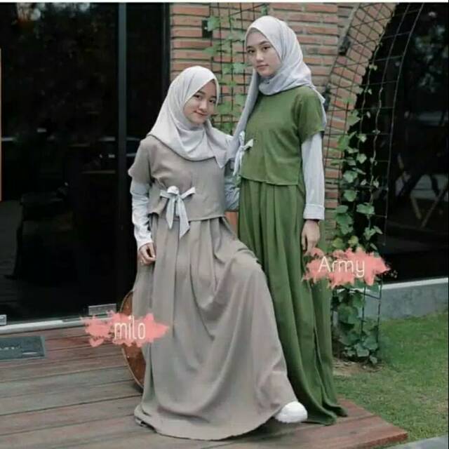 20 Ide Baju Gamis Remaja Lucu  The Fashion Eggplant